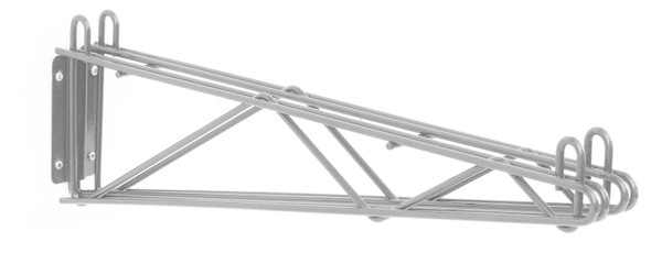 Olympic J2WD24G Direct Wall Mount, Double Support, Gray-Guard Epoxy, 24"