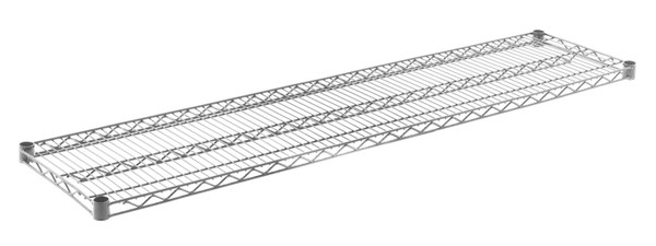 Olympic J1460G Wire Shelf, Gray-Guard Epoxy, 14" x 60"