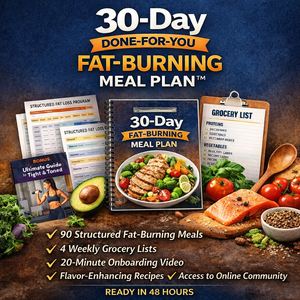 30-Day Done-For-You Fat-Burning Meal Plan