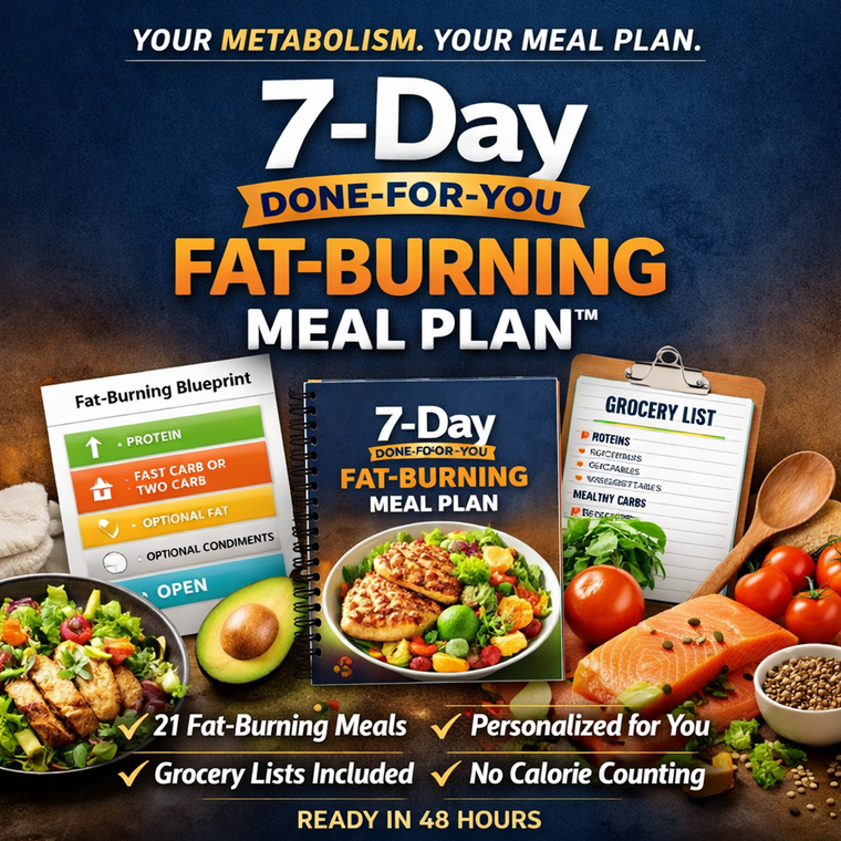 7-Day Done-For-You Fat-Burning Meal Plan