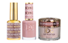 DND DC 3IN1 MATCHING(GEL+LACQUER+DIP) - #DC074- Naked Tan