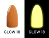CHISEL 2IN1 ACRYLIC & DIPPING 2OZ - NEON GLOW IN THE DARK COLLECTION -GLOW18