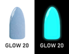 CHISEL 2IN1 ACRYLIC & DIPPING 2OZ - NEON GLOW IN THE DARK COLLECTION -GLOW20