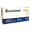 DIAMOND Latex Glove Powder-Free 100/pk - size LARGE