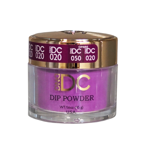DND DC Dip Powder DC020 Rebecca Purple Diamond Nail Supply, LLC