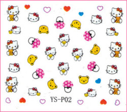 3D Nail Sticker-Hello Kitty #YS-P02