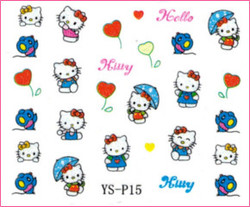 3D Nail Sticker-Hello Kitty #YS-P15