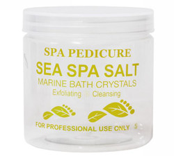 16oz Printed PET Jar with Lid | SEA SPA SALT