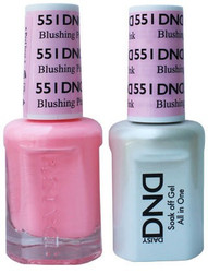 #551 - DND DUO GEL WITH MATCHING POLISH - BLUSHING PINK