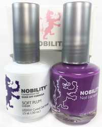 Lechat Nobility Gel and Polish Duo - Soft Plum (0.5 fl oz)