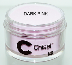 CHISEL 2IN1 ACRYLIC & DIPPING 2OZ - PINK & WHITE -DARK PINK