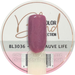 GLAM & GLITS OMBREE - BL3036 - THE MAUVE LIFE   2 OZ JAR