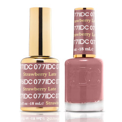 DND DC Gel Duo - DC077- Strawberry Latte