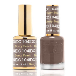 DND DC Gel Duo - DC104- Dusty Peach