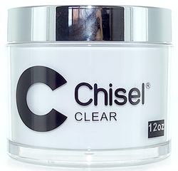 CHISEL 2 IN 1 ACRYLIC & DIPPING REFILL 12OZ - CLEAR