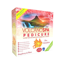 La Palm Volcano Spa Pedicure 6-Step - Fire Sensation (Raspberry & Plum)