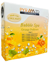 Pyramid Bubble Spa 5 in 1 (Made with Collagen) - Orange 