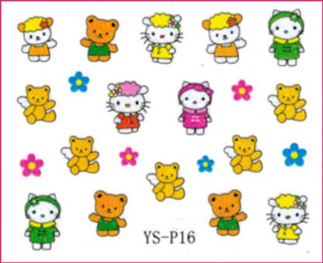 3D Nail Sticker-Hello Kitty #YS-P16