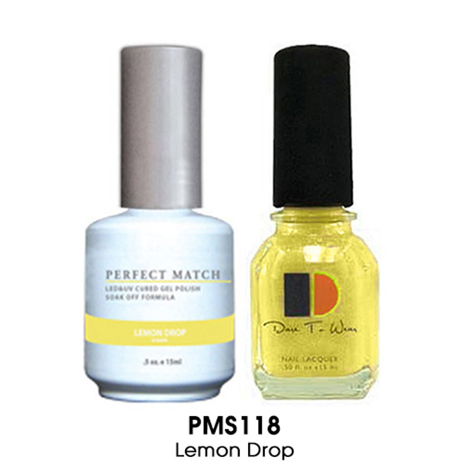 Perfect Match Duo - LEMON DROP  (Gel + Lacquer)