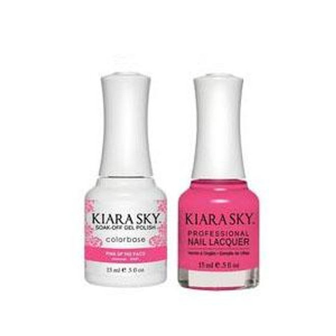 Kiara Sky Gel + Lacquer - #G451-PINK UP THE PACE