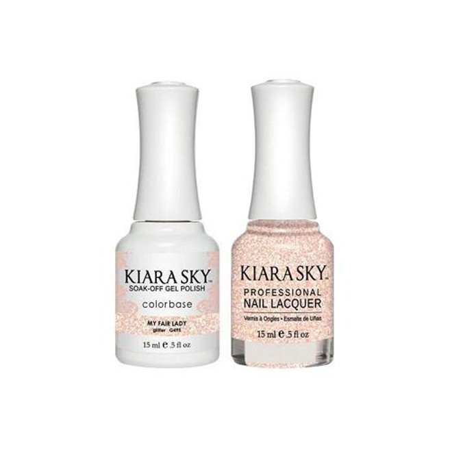 Kiara Sky Gel + Lacquer - #G495- My Fair Lady