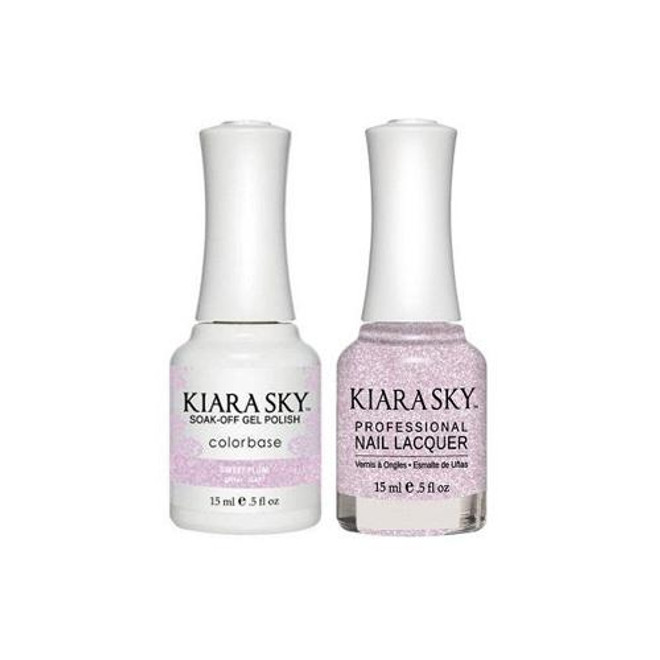 Kiara Sky Gel + Lacquer - #G497- Sweet Plum