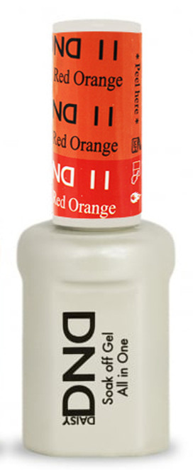 #11 - DND Mood Gel - Orange To Red 0.5 oz