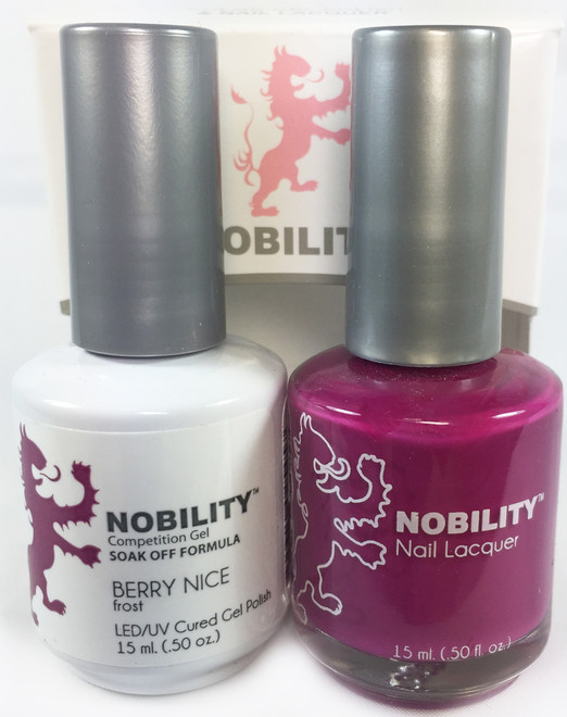 Lechat Nobility Gel and Polish Duo - Berry Nice (0.5 fl oz)