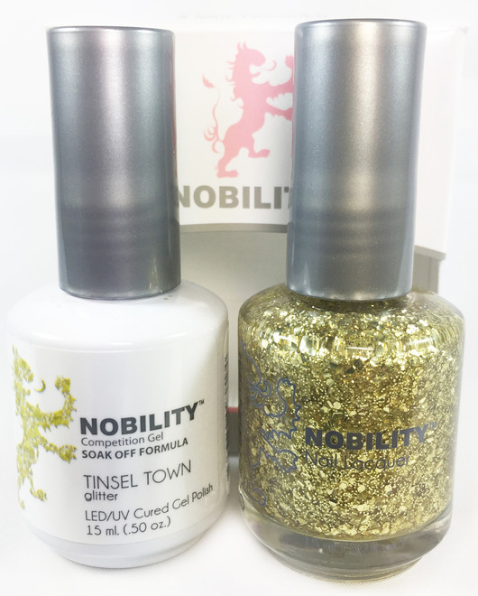 Lechat Nobility Gel and Polish Duo - Tinsel Town (0.5 fl oz)