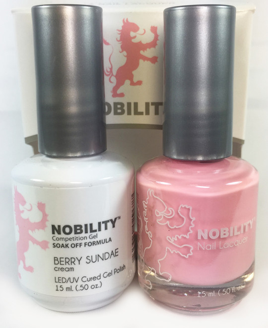 Lechat Nobility Gel and Polish Duo - Berry Sundae (0.5 fl oz)