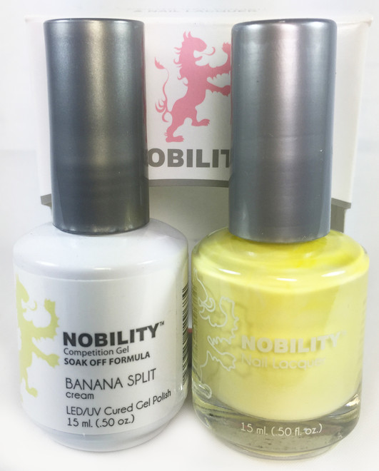 Lechat Nobility Gel and Polish Duo - Banana Split (0.5 fl oz)