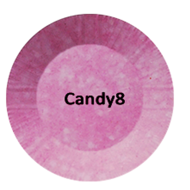 CHISEL 2IN1 ACRYLIC & DIPPING 2OZ - CANDY COLLECTION -CANDY8