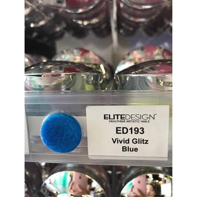 Premium Elite Design Dipping - ED193 - Vivid Glit Blue