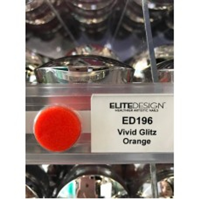 Premium Elite Design Dipping - ED196 - Vivid Glitz Orange