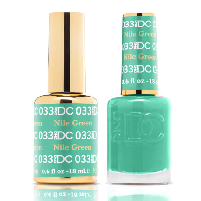 DND DC Gel Duo - DC033- Nile Green