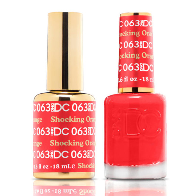 DND DC Gel Duo - DC063- Shocking Orange