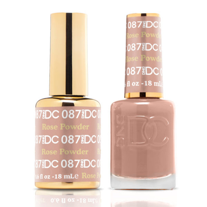 DND DC Gel Duo - DC087- Rose Powder