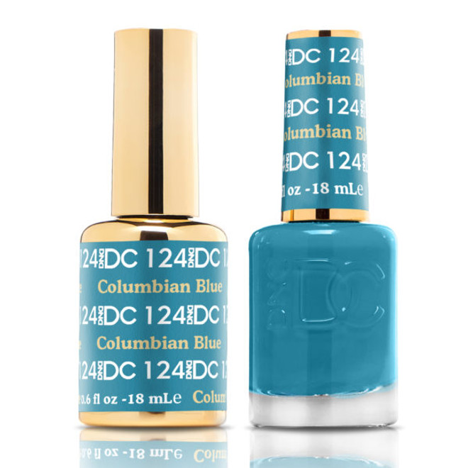 DND DC Gel Duo - DC124- Columbian Blue