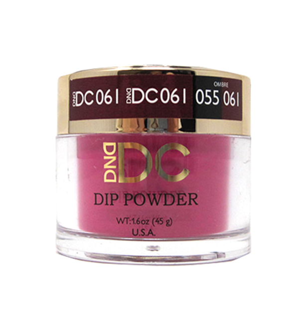 DND DC Dip Powder - #DC061- Wine Berry