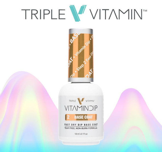 Triple Vitamin Dip Base Coat   0.5 Fl Oz