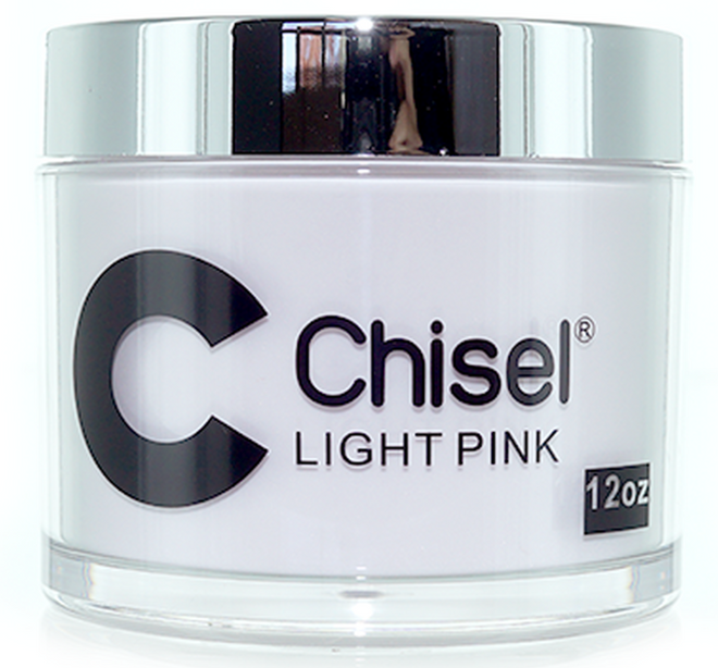 CHISEL 2 IN 1 ACRYLIC & DIPPING REFILL 12 OZ - LIGHT PINK