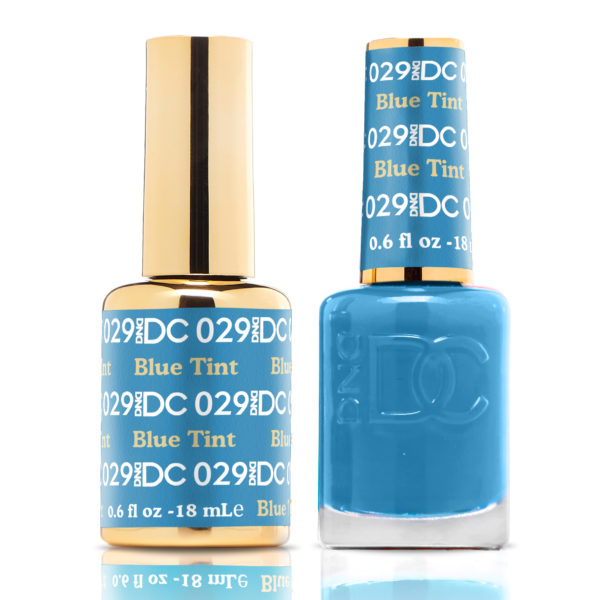 DND DC Gel Duo - DC029- Blue Tint - Diamond Nail Supply, LLC