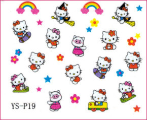 3D Nail Sticker Hello Kitty YS P19 Diamond Nail Supply LLC 3D Nail Sticker Hello Kitty YS P19 Diamond Nail Supply LLC