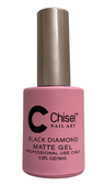 Chisel Black Diamond Matte Gel - 0.5 oz 