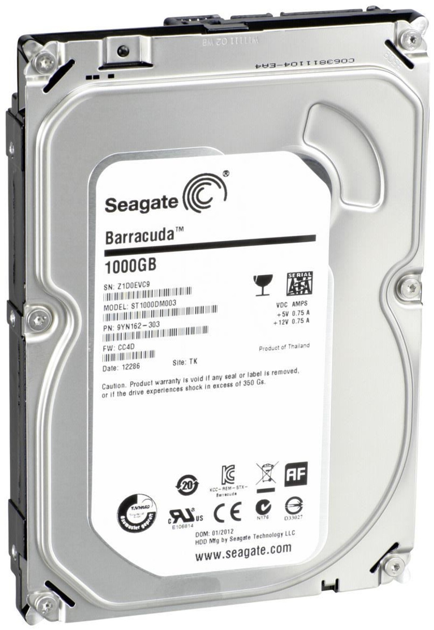 Seagate 1TB Desktop HDD Hard Drive - Internal (ST1000DM003)