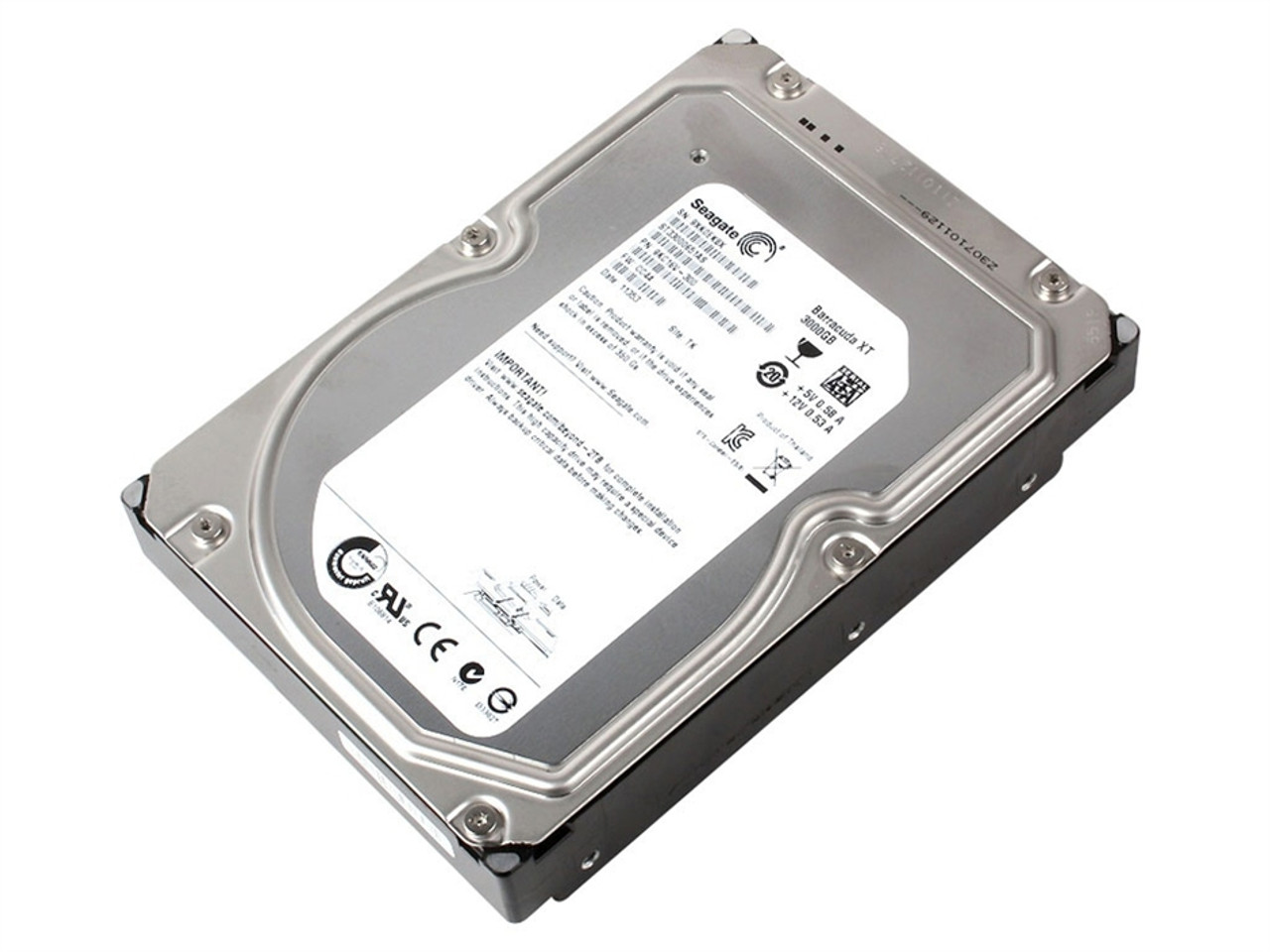 Seagate Constellation ES ST500NM0001 500GB 7200 RPM 64MB Cache SAS 6Gb/s  3.5' Internal Enterprise Hard Drive - Manufacturer Refurbished - Sealed