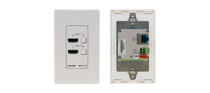 Kramer Electronics WP-211T/US(W/B) US Size 4K60 4:2:0 2 HDMI to HDBaseT Wall Plate