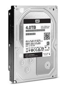 Western Digital Black WD4004FZWX 4TB Performance Desktop Hard Disk Drive - 7200 RPM SATA 6Gb/s 128MB Cache 3.5 Inch - Used