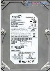 Seagate BarraCuda 7200.10 ST3750640AS 750GB 7200 RPM 16MB Cache SATA 3.0Gb/s 3.5" Hard Drive - Used