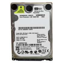 Western Digital Scorpio Blue WD800BEVS 80GB 5400 RPM 8MB Cache SATA 1.5Gb/s 2.5" Internal Notebook Hard Drive - Used